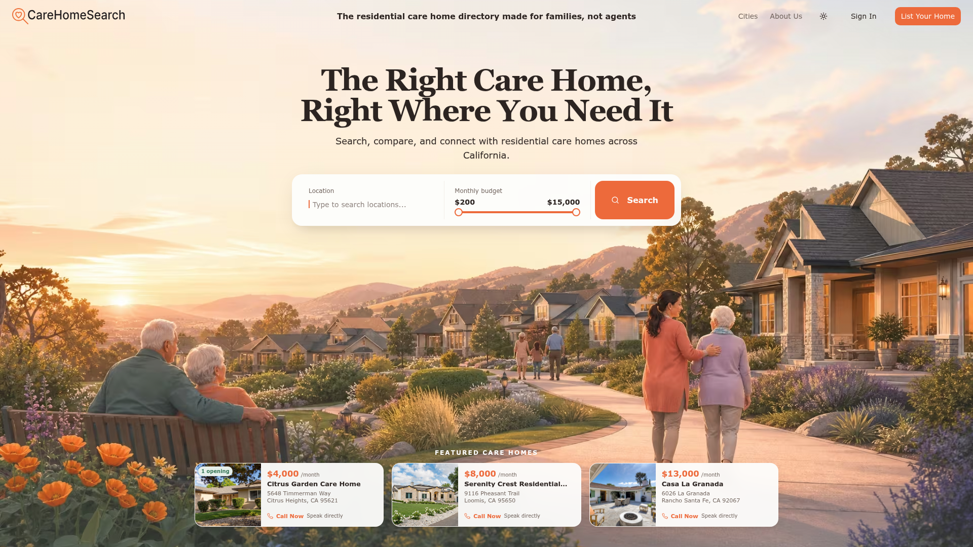 CareHomeSearch